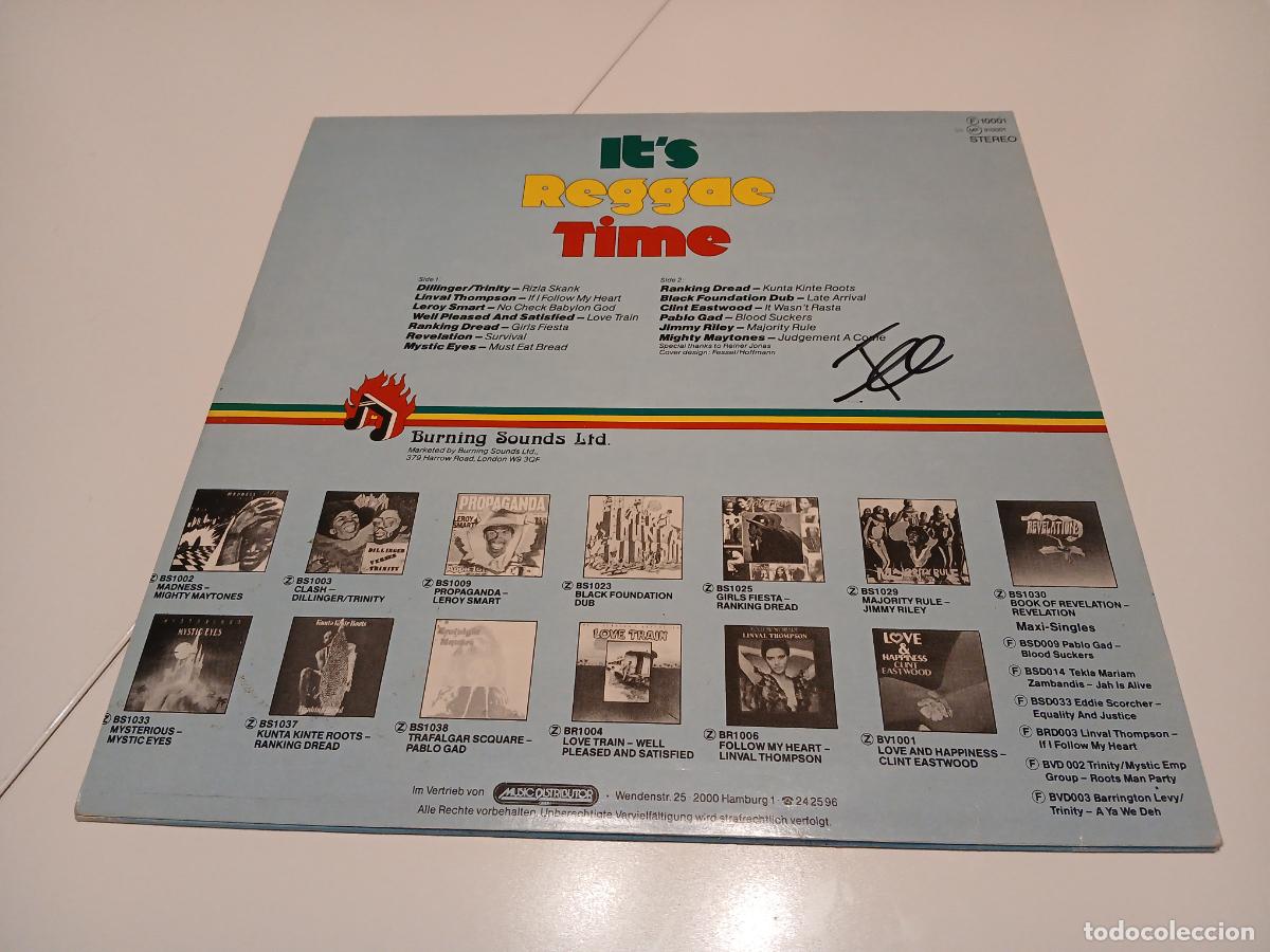 Discos de vinilo: Its Reggae Time (1979) LP disco vinilo - Foto 7
