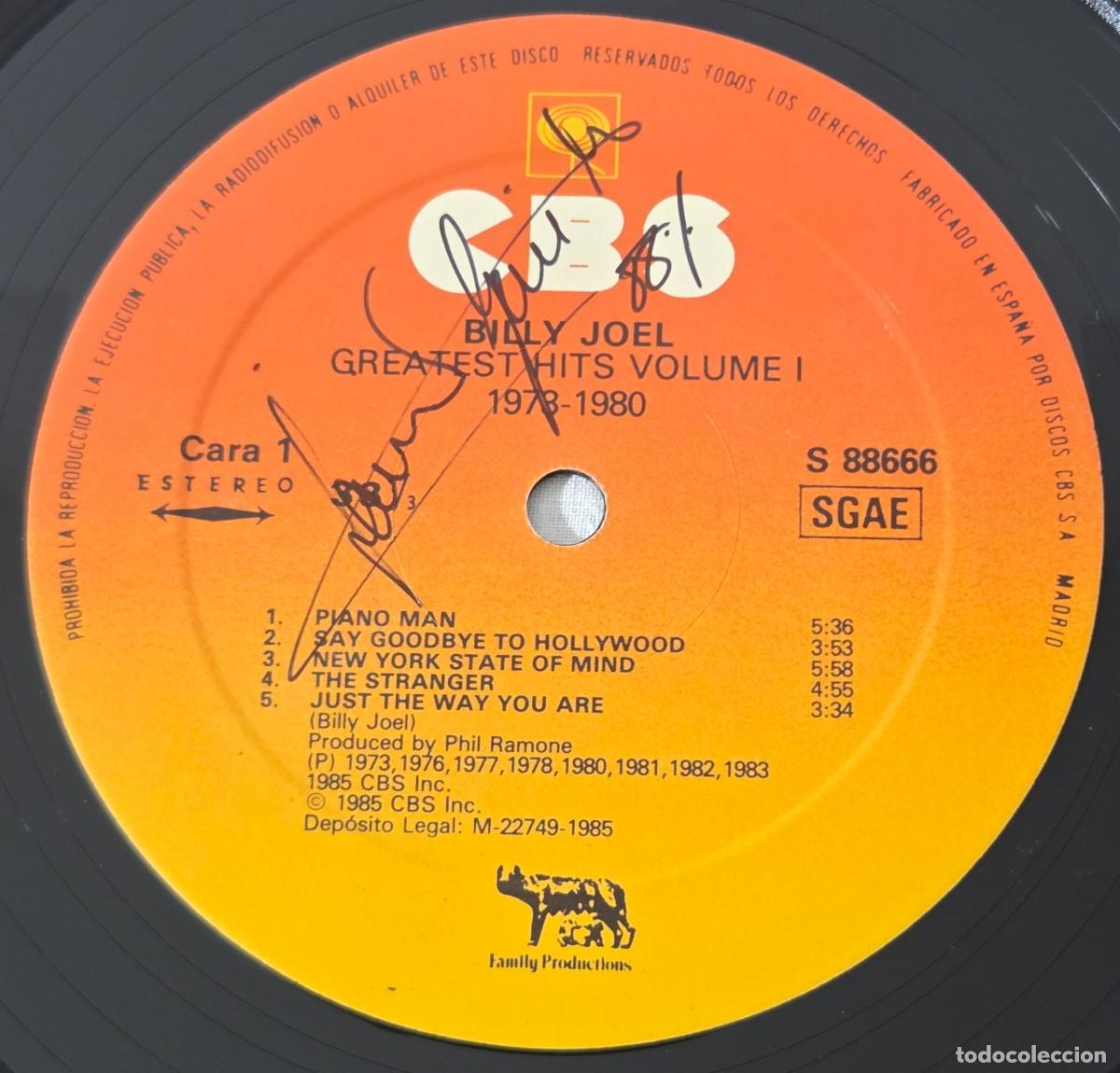 Discos de vinilo: Doble LP Vinilo Billy Joel, Greatest Hits - Foto 5