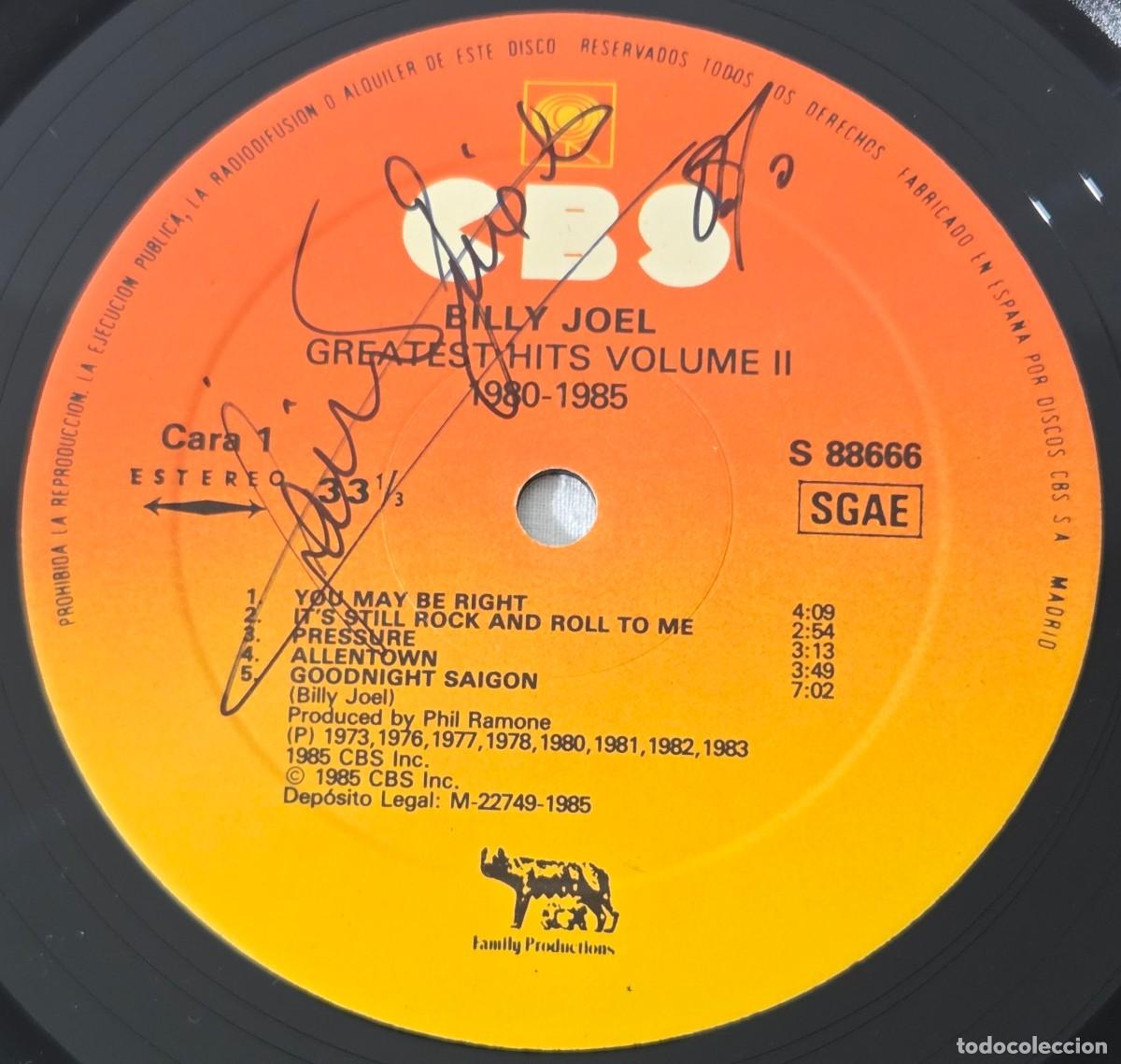 Discos de vinilo: Doble LP Vinilo Billy Joel, Greatest Hits - Foto 7