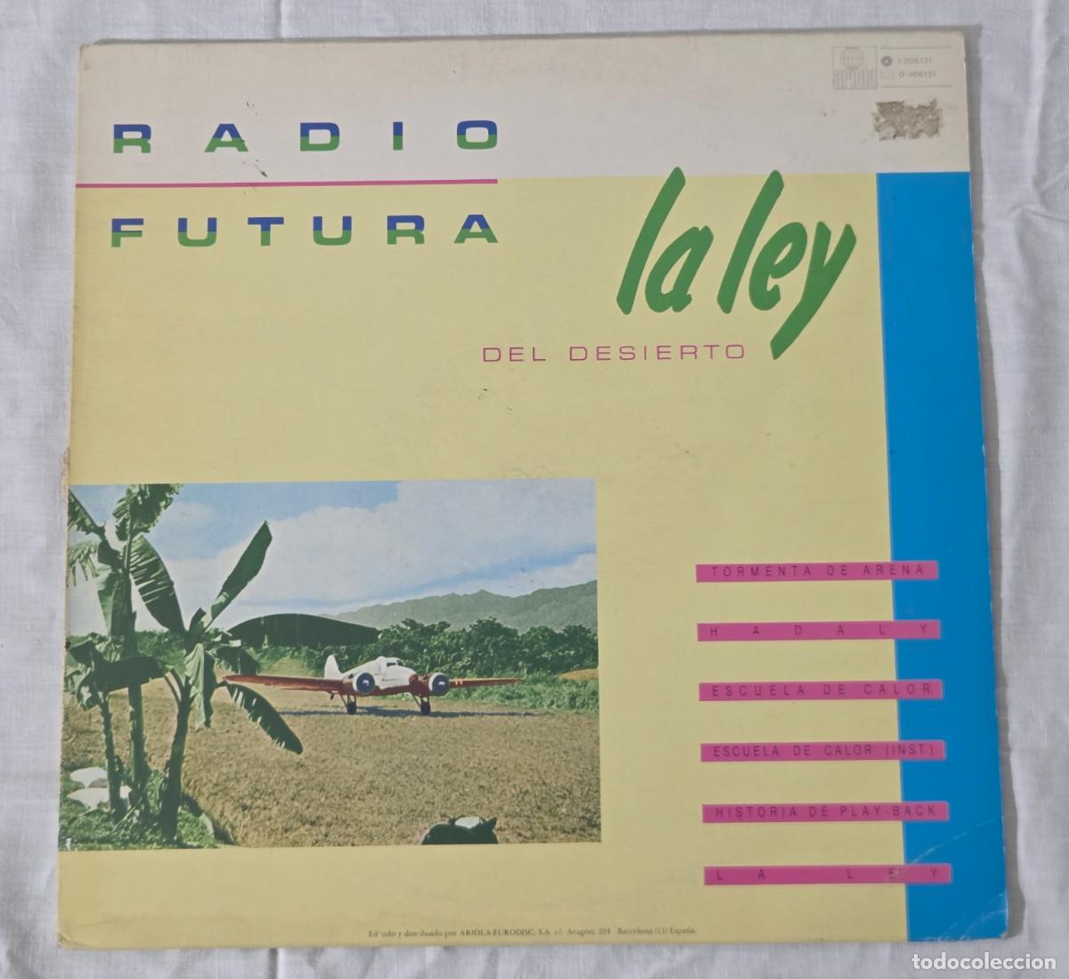 Discos de vinilo: LP Vinilo Radio Futura, La Ley Del Desierto