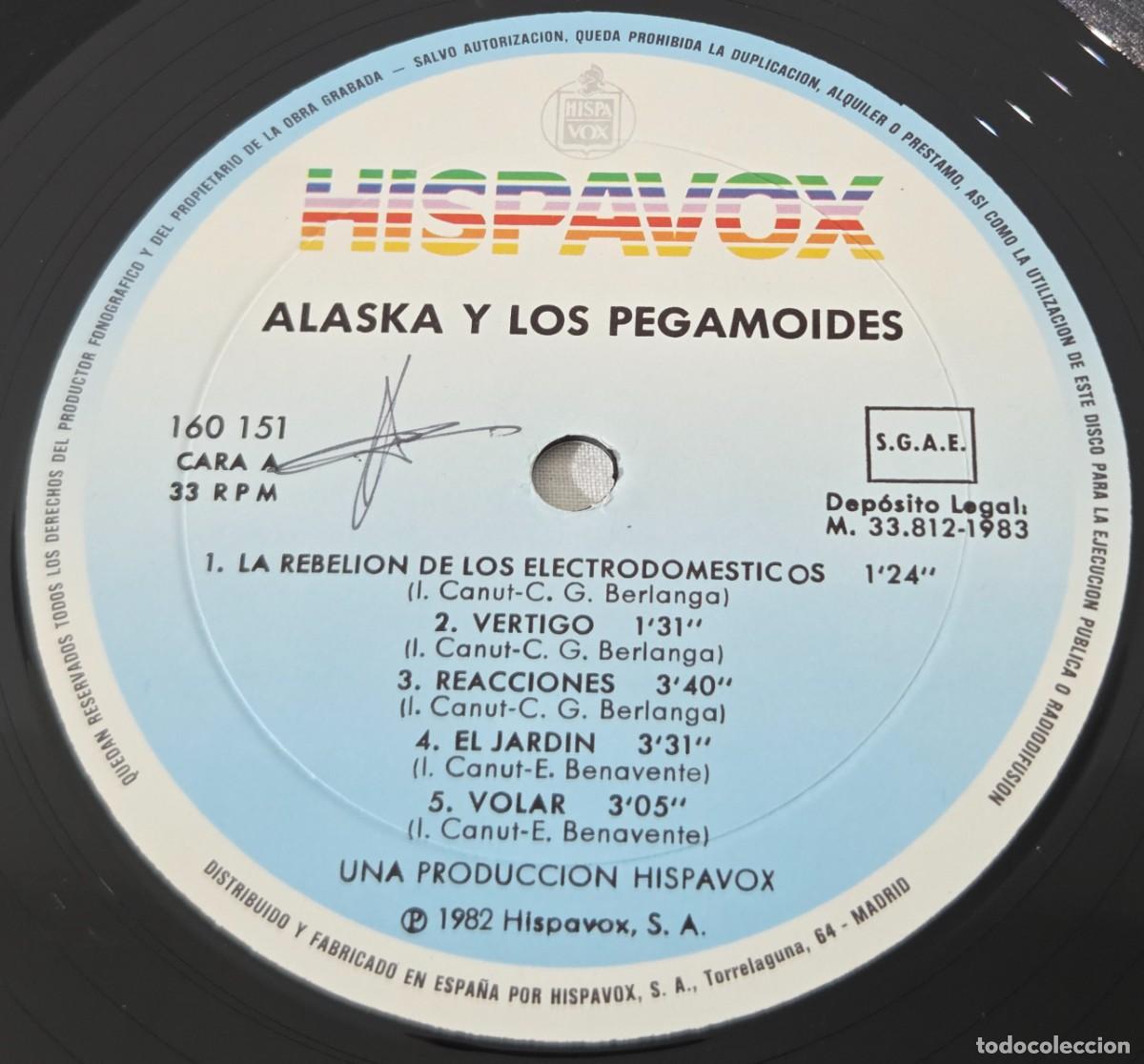Discos de vinilo: LP Vinilo Alaska y los pegamoides - Foto 5