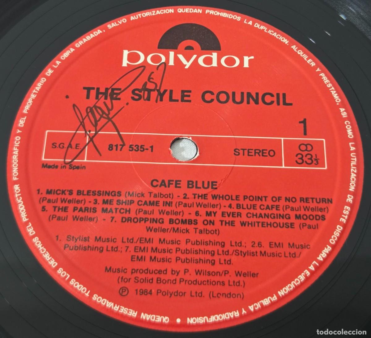 Discos de vinilo: LP Vinilo Caf&eacute; Bleu, The Style Council - Foto 5