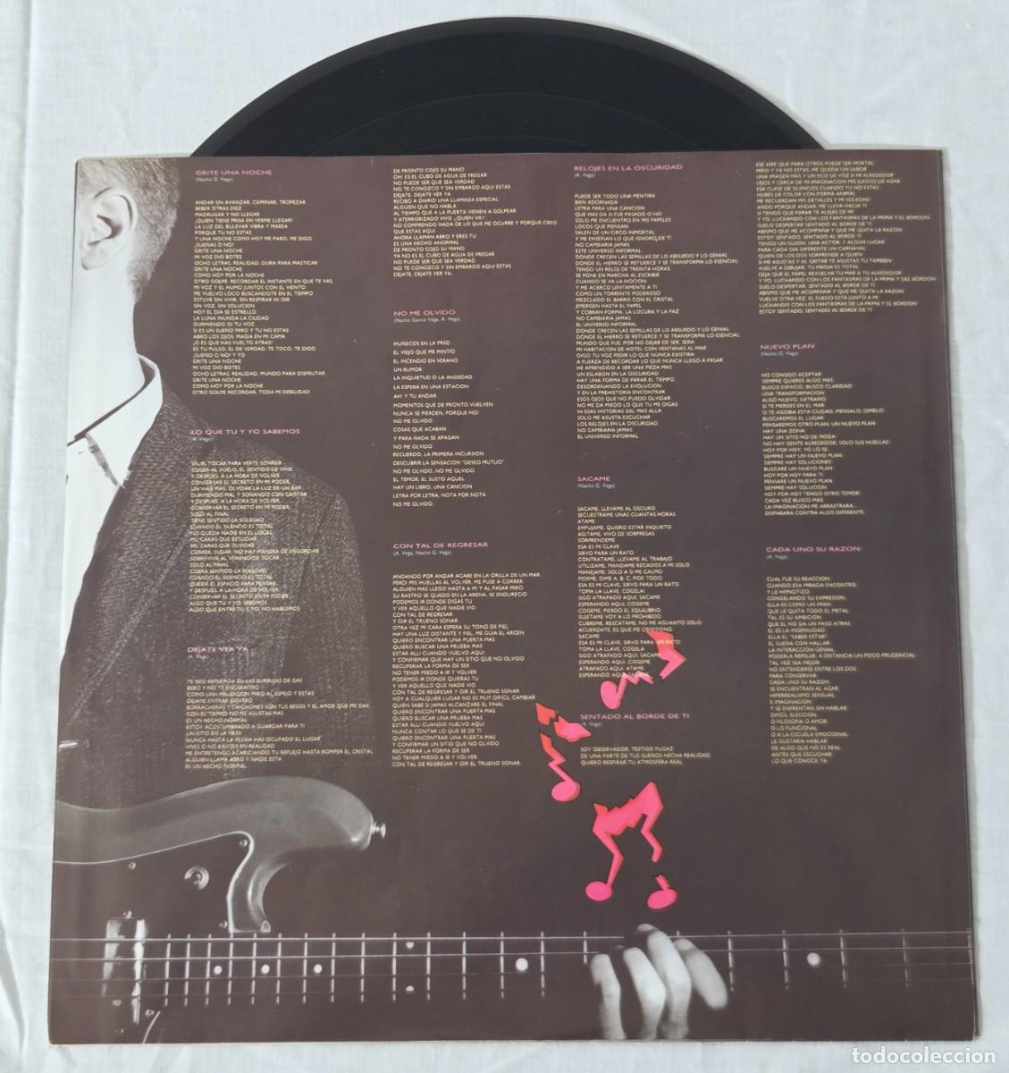 Discos de vinilo: LP Vinilo Nacha Pop, dibujos animados - Foto 5