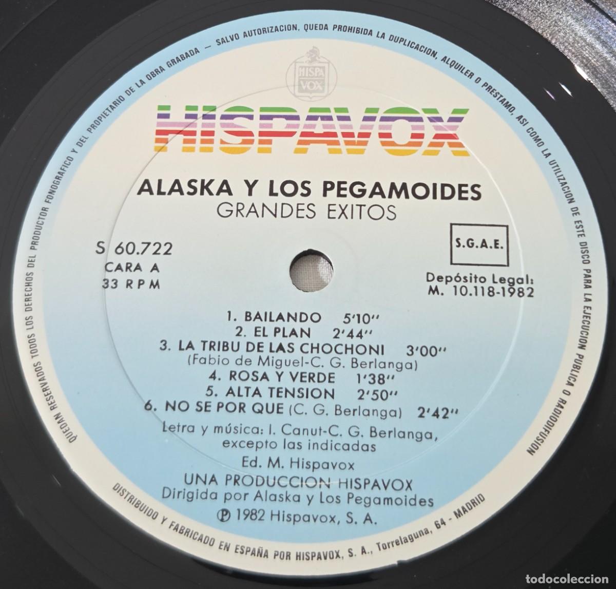 Discos de vinilo: LP Vinilo Alaska Y los Pegamoides, &rdquo; Grandes Exitos &rdquo; - Foto 7