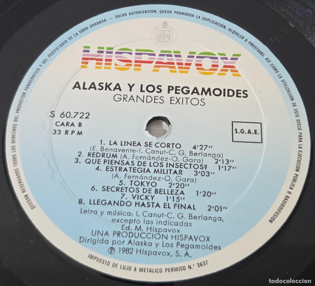 Discos de vinilo: LP Vinilo Alaska Y los Pegamoides, &rdquo; Grandes Exitos &rdquo; - Foto 8