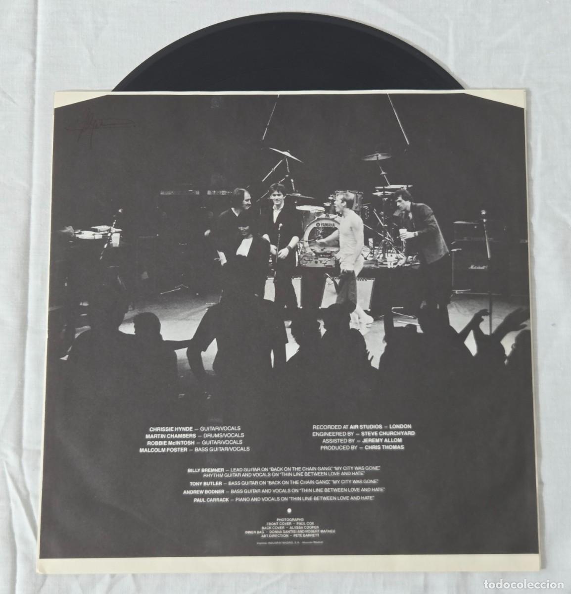 Discos de vinilo: LP Vinilo The Pretenders, Learning To Crawl - Foto 4