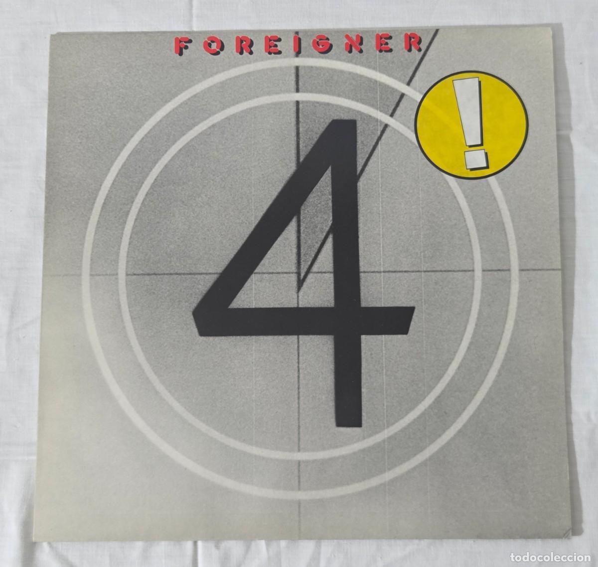 Discos de vinilo: LP Vinilo Foreigner, 4, 1981 - Foto 1