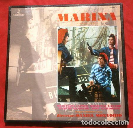 Discos de vinilo: MARINA zarzuela (LP 1962) Camprodon y Arrieta - Dir. Daniel Montorio - Hipolito Lazaro, M.Redondo