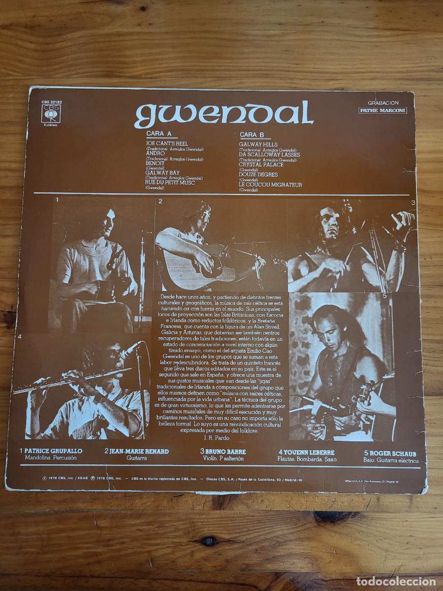 Discos de vinilo: GWENDAL LP VINILO 1978 - Foto 2