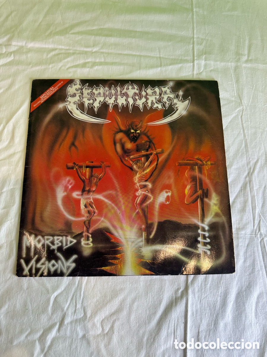 Discos de vinilo: Vinilo Sepultura Morbid Visions thrash death metal