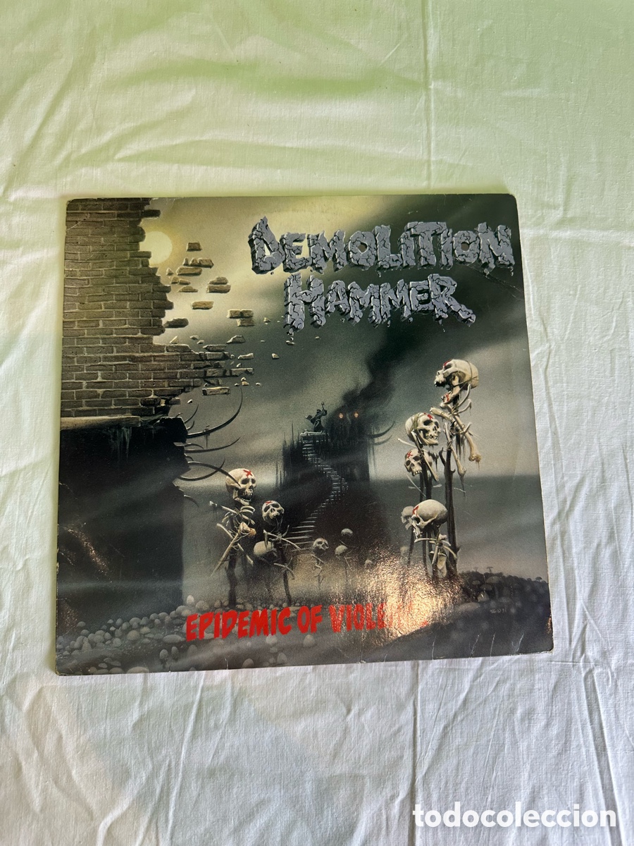 Discos de vinilo: Vinilo Demolition Hammer Epidemic of Violence thrash metal