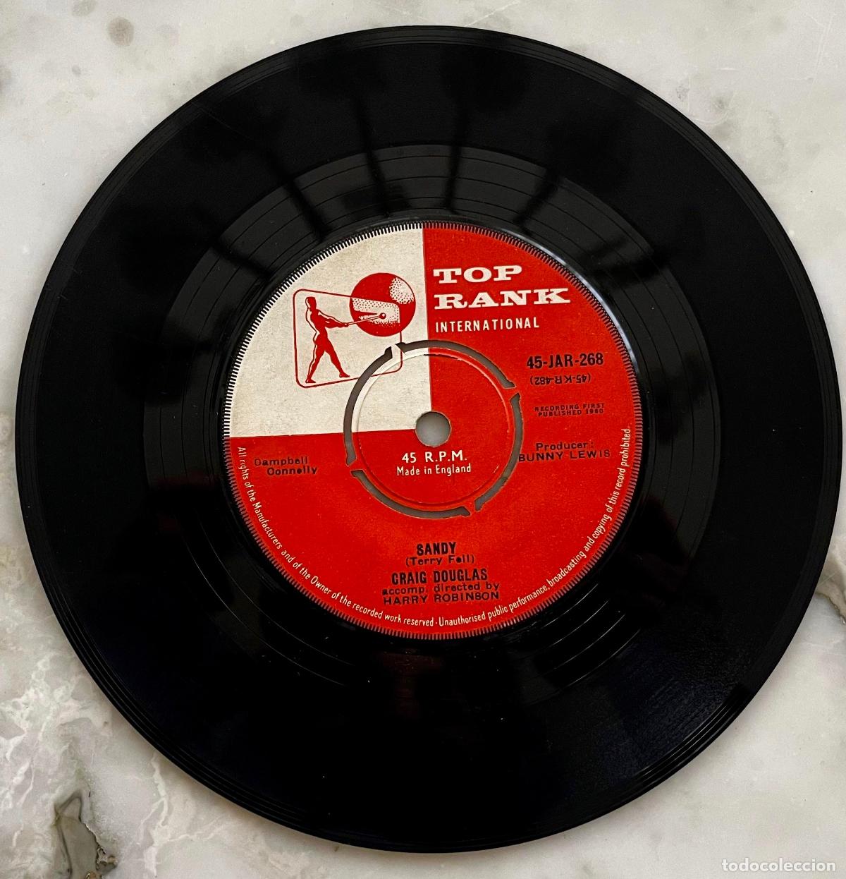 Discos de vinilo: CRAIG DOUGLAS. BANDY / PRETTY BLUE EYES. SINGLE ORIGINAL UK 1960
