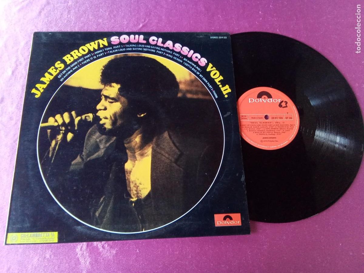 Discos de vinilo: JAMES BROWN SOUL CLASSIC 1973 LP L32 2