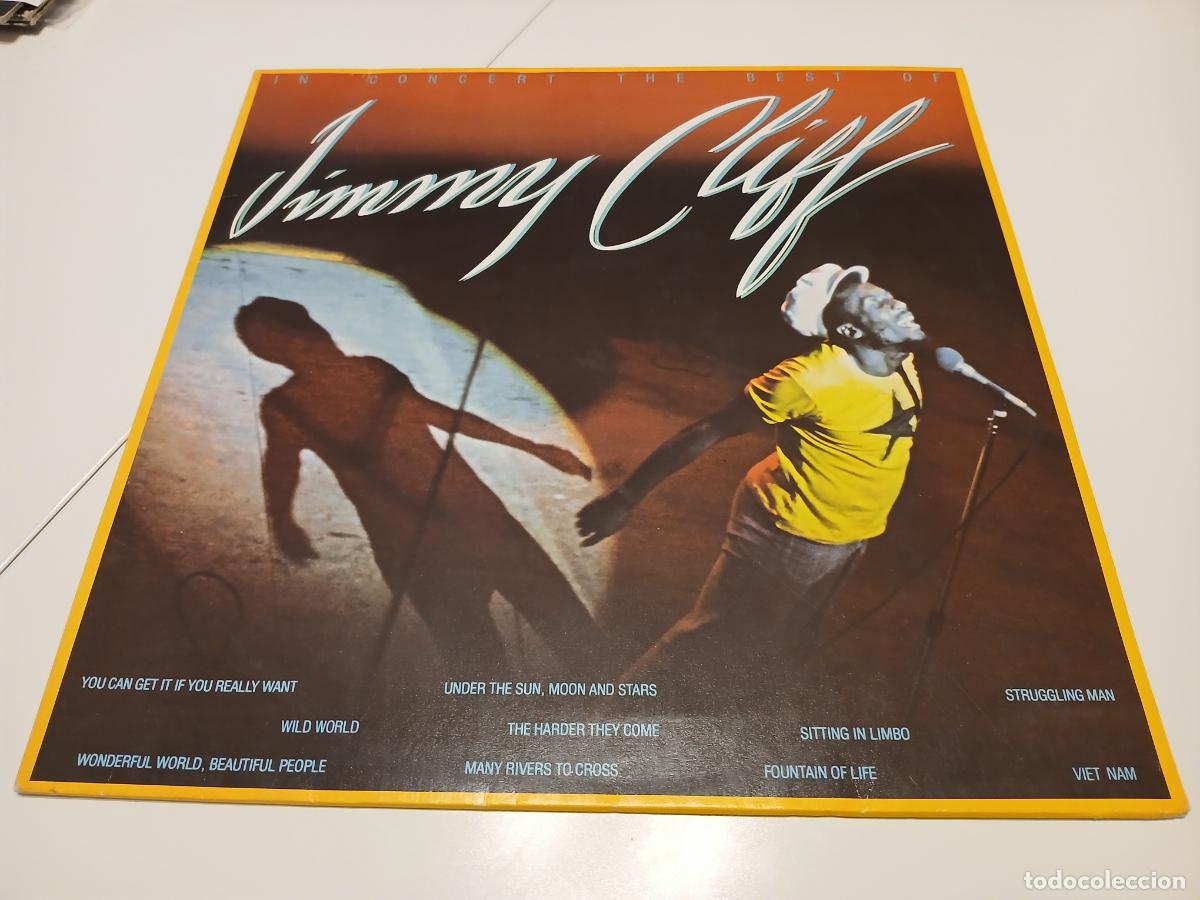 Discos de vinilo: Jimmy Cliff &ndash; In Concert - The Best Of Jimmy Cliff- LP disco vinilo