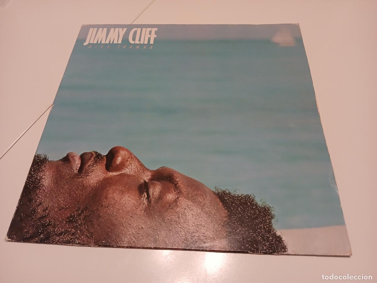 Discos de vinilo: Jimmy Cliff &lrm;&ndash; Give Thankx- LP disco vinilo