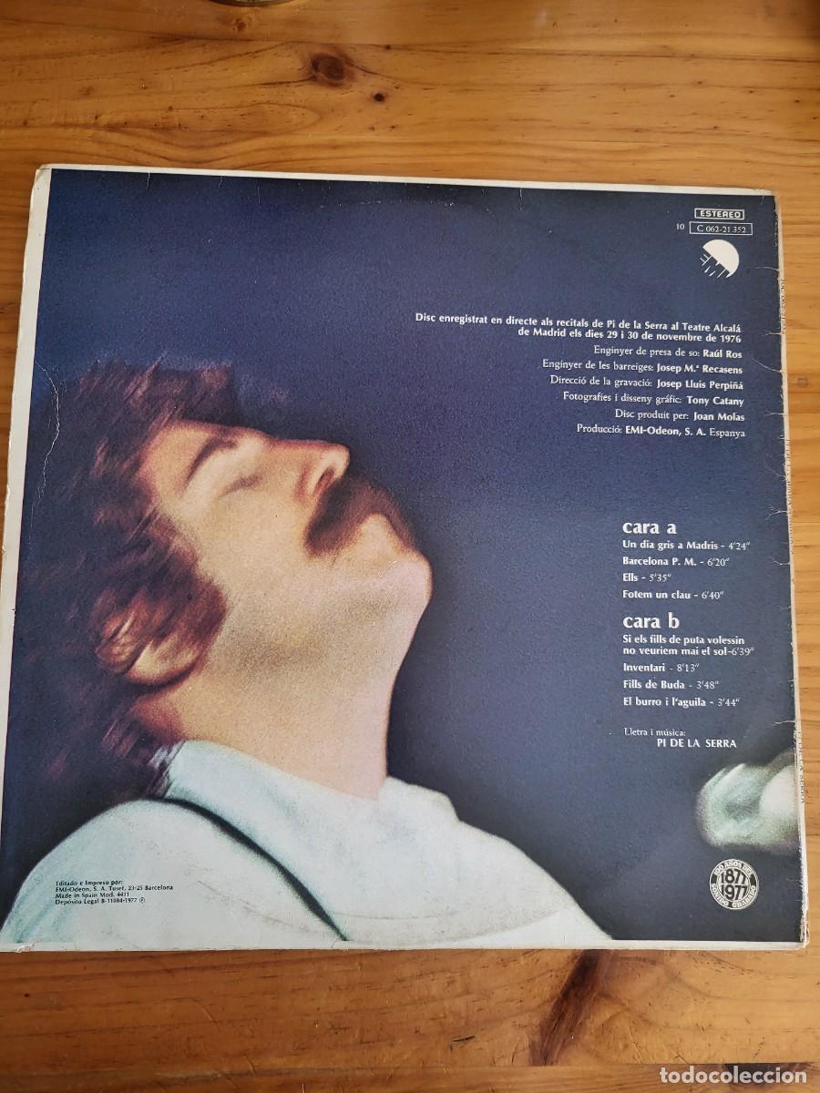 Discos de vinilo: PI DE LA SERRA A MADRID - Foto 2