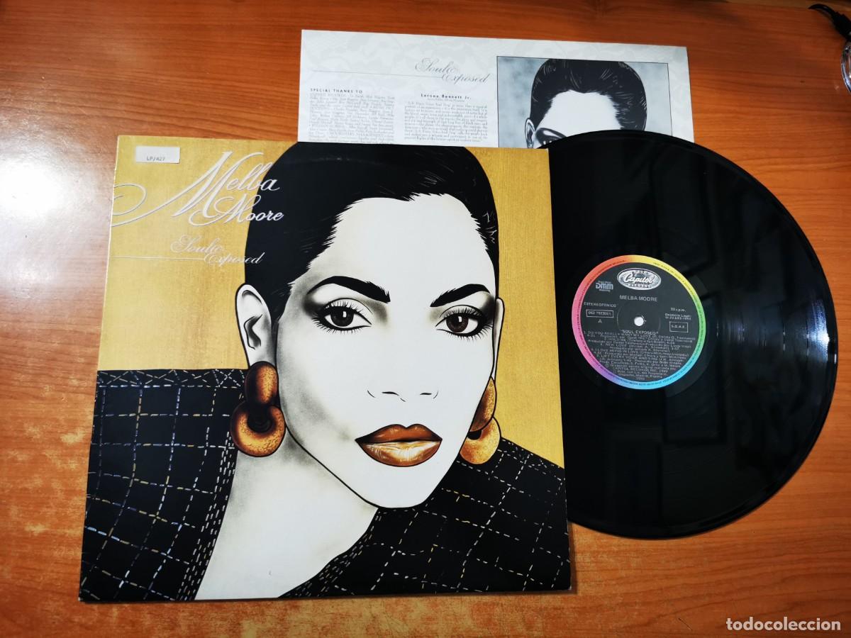 Discos de vinilo: MELBA MOORE Soul exposed LP VINILO DEL A&Ntilde;O 1990 ESPA&Ntilde;A CON ENCARTE CONTIENE 10 TEMAS