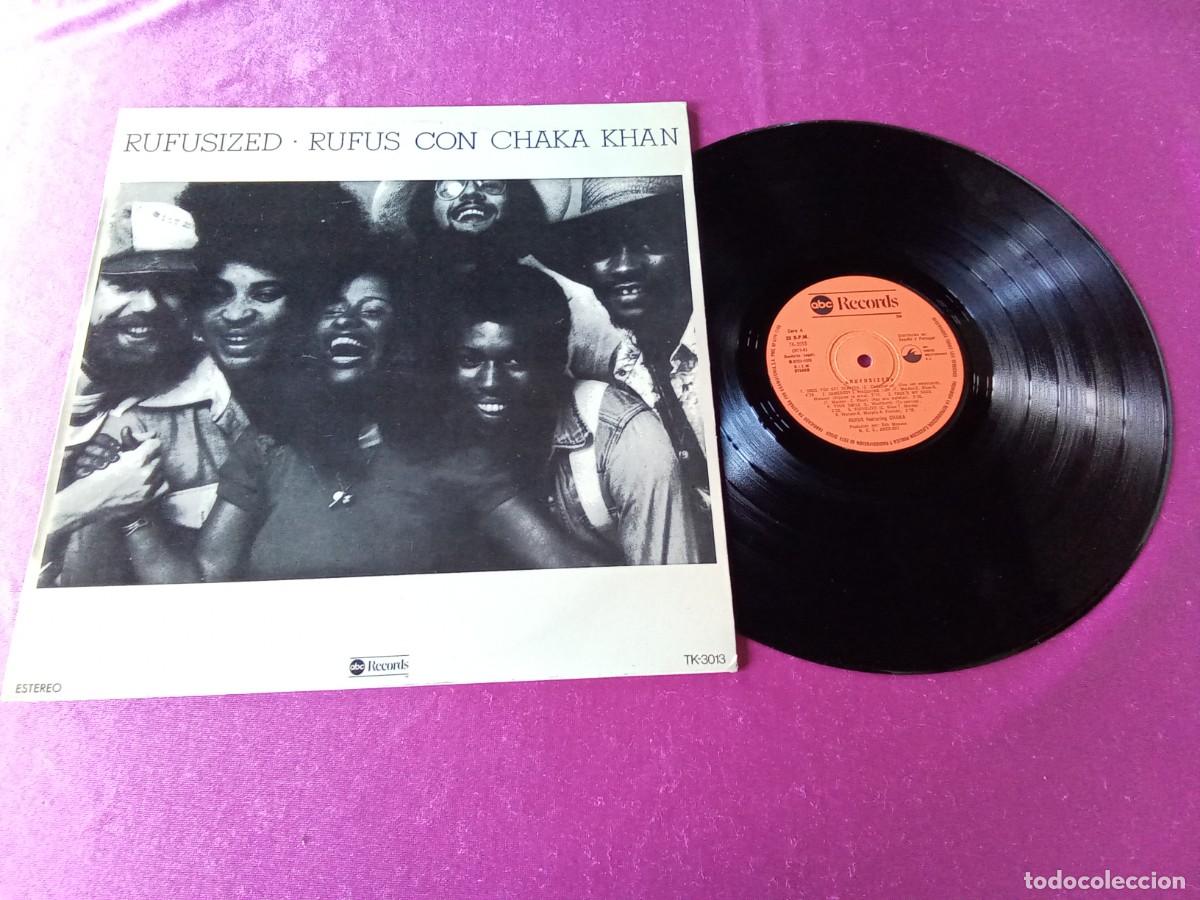 Discos de vinilo: RUFUSIZED RUFUS CON CHAKA KHAN 1976 LP L32 2