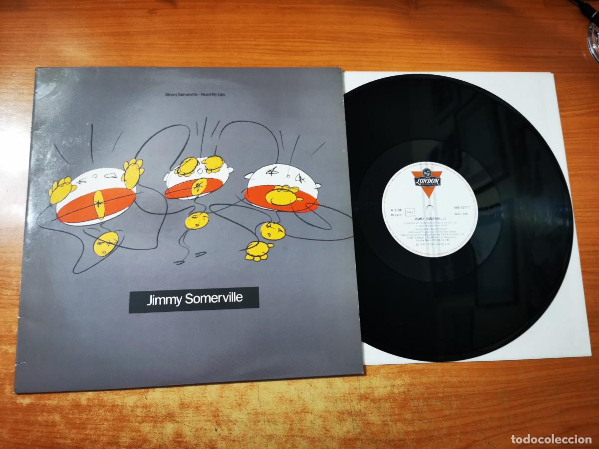 Discos de vinilo: JIMMY SOMERVILLE Read my lips 12&rdquo; MAXI SINGLE VINILO 1990 ESPA&Ntilde;A THE COMMUNARDS CONTIENE 3 TEMAS