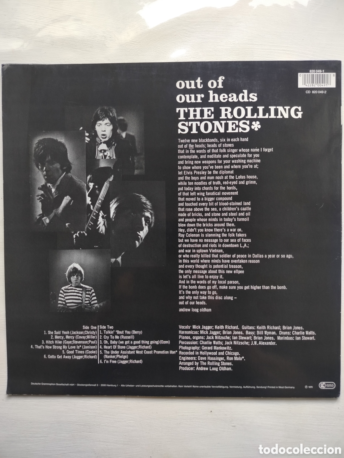 Discos de vinilo: The Rolling Stones LP - Foto 2