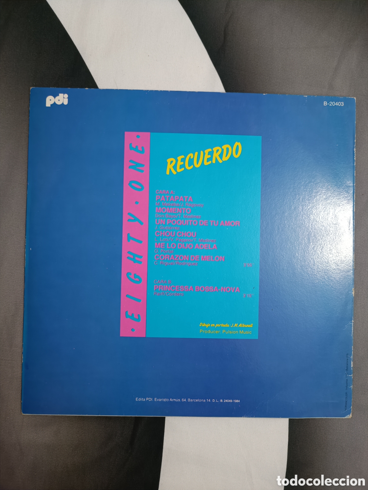 Discos de vinilo: Eighty One - Recuerdo - Foto 2