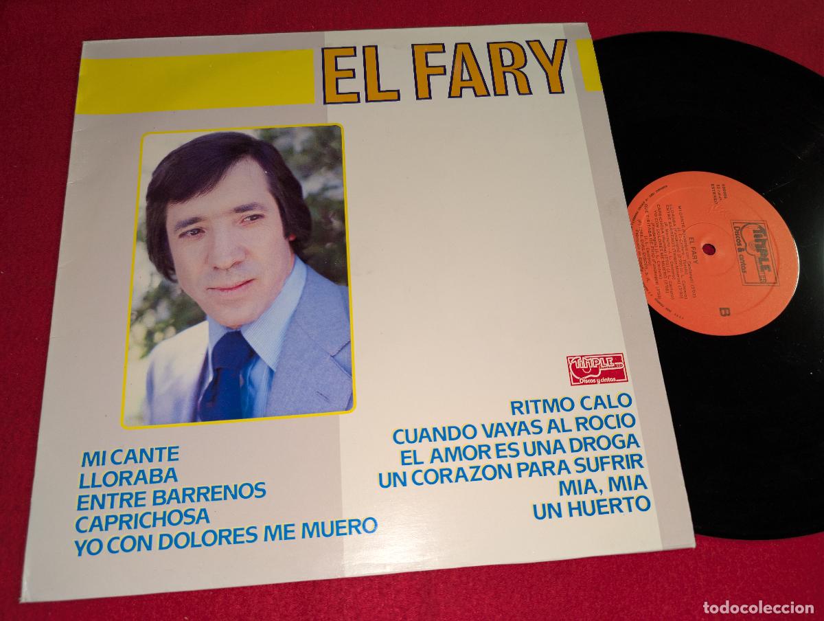 Discos de vinilo: EL FARY El Fary LP 1988 Timple VINILO RARO