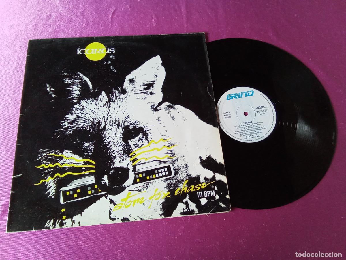 Discos de vinilo: ICARUS STONE FOX CHASE 1987 LP L32 2