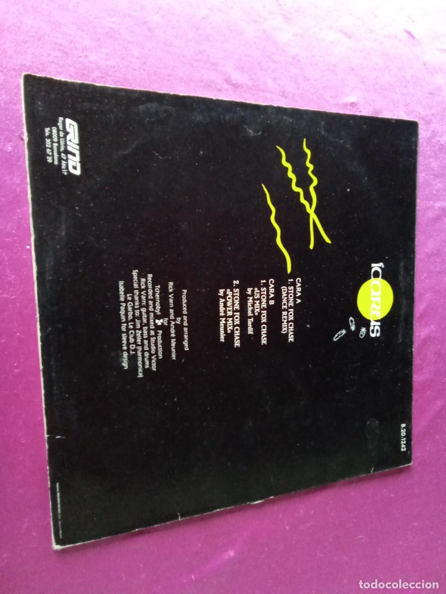 Discos de vinilo: ICARUS STONE FOX CHASE 1987 LP L32 2 - Foto 3