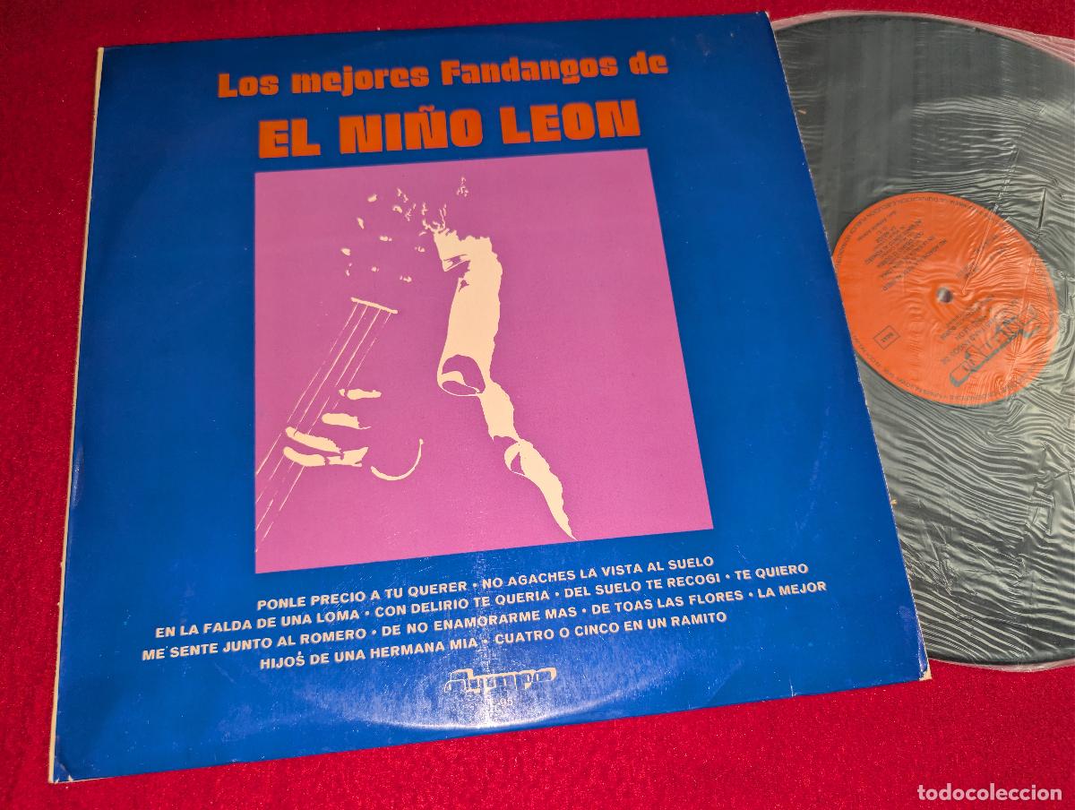 Discos de vinilo: EL NI&Ntilde;O LEON & ANTONIO ARENAS Los mejores fandangos de LP 1973 Olympo