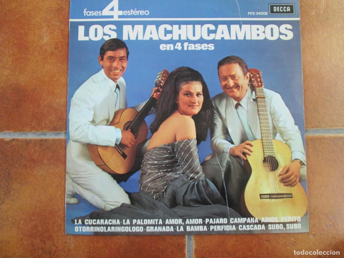 Discos de vinilo: LOS MACHUCAMBOS - En Fase 4. LP, Re-Ed espa&ntilde;ola 12&rdquo; 1964. Impecable (NM)