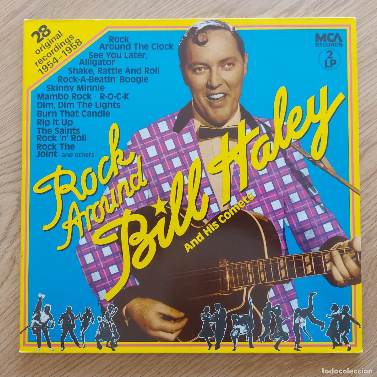 Discos de vinilo: LP DOBLE - BILL HALEY AND HIS COMETS - ROCK AROUND
