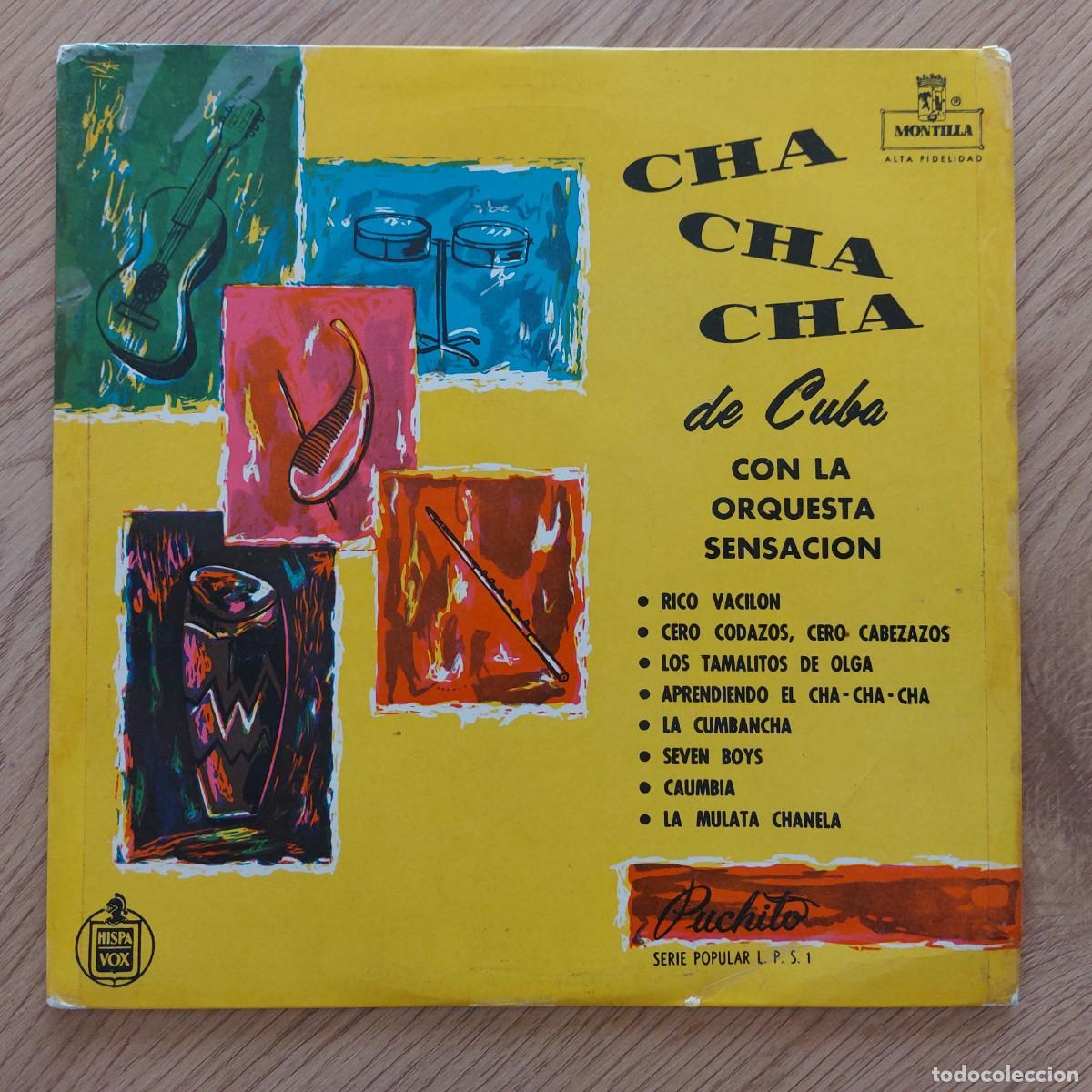 Discos de vinilo: 10 PULGADAS - CHA CHA CHA EN CUBA CON LA ORQUESTA SENSACI&Oacute;N