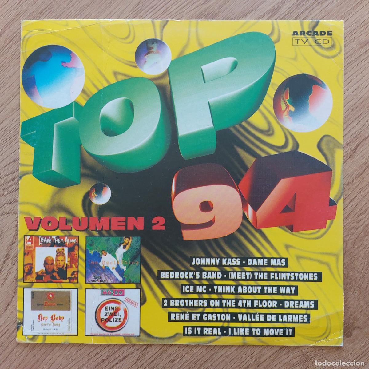 Discos de vinilo: LP - TOP 94 - VOLUMEN 2 - SOLO PORTADA SIN VINILO - PORTADA PROMO SOLO PARTE DELANTERA DE CARTON