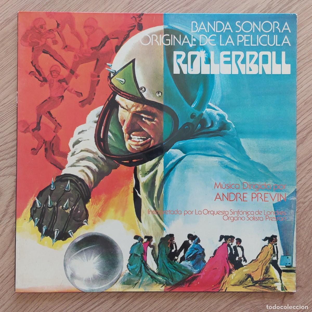 Discos de vinilo: LP - ROLLER BALL - BANDA SONORA ORIGINAL - SOLO PORTADA SIN VINILO