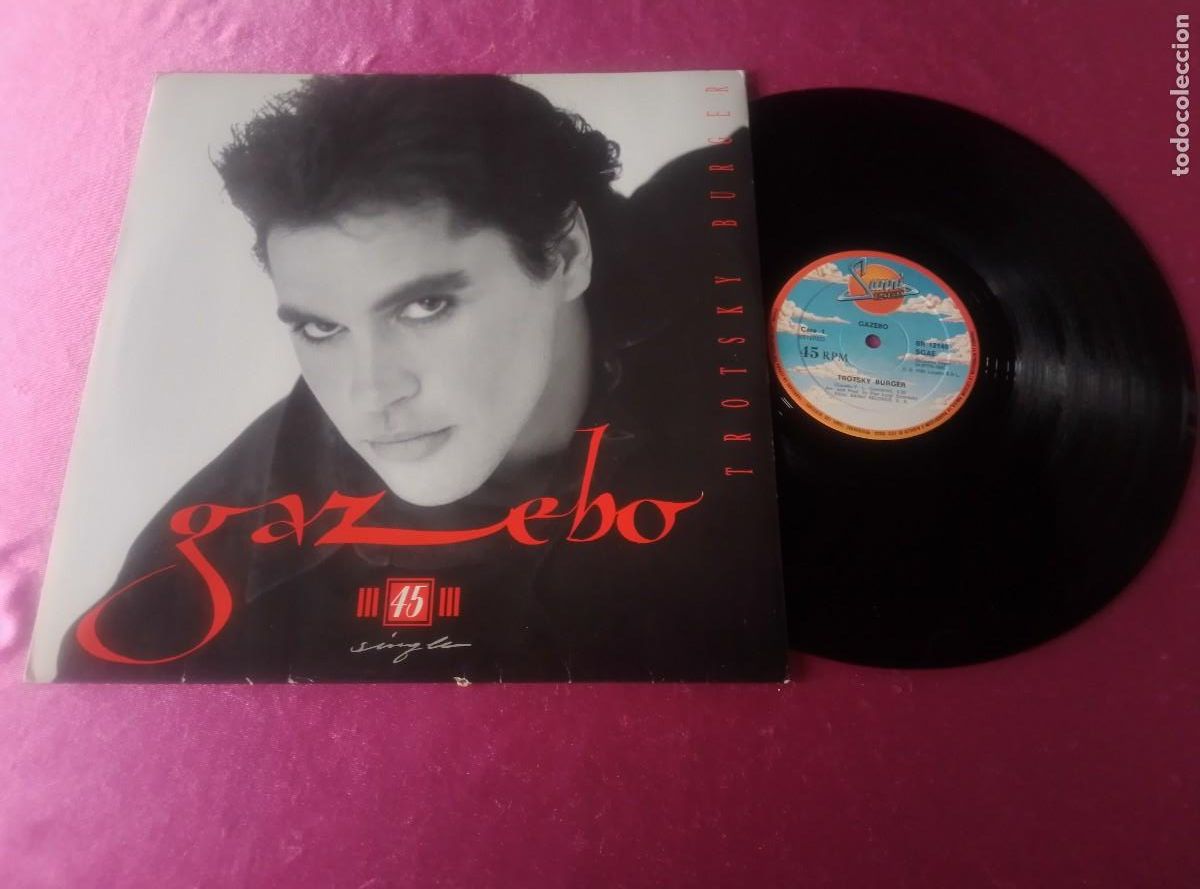 Discos de vinilo: GAZEBO TROTSKY BURGER HOME SWEET HOME 1986 LP L32 2