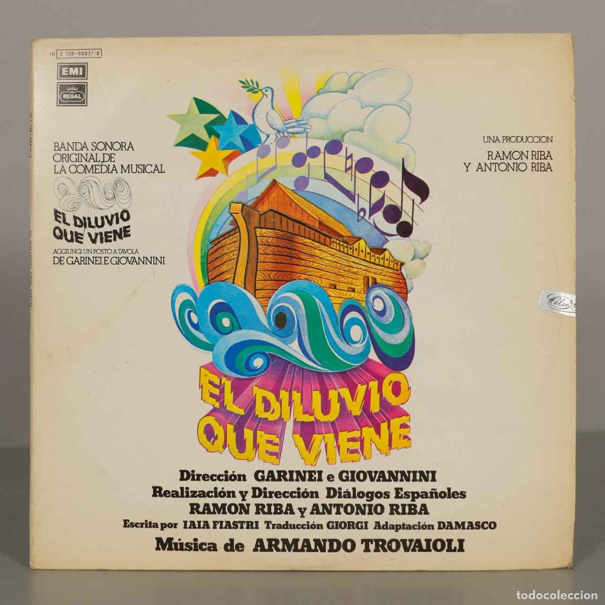 Discos de vinilo: LP. El Diluvio Que Viene - Armando Trovaioli - Foto 1
