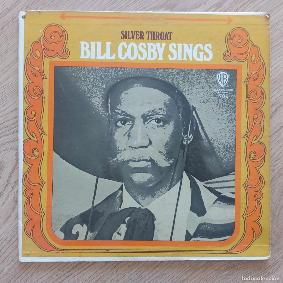Discos de vinilo: LP - BILL COSBY - SILVER THROAT - SOLO PORTADA SIN VINILO