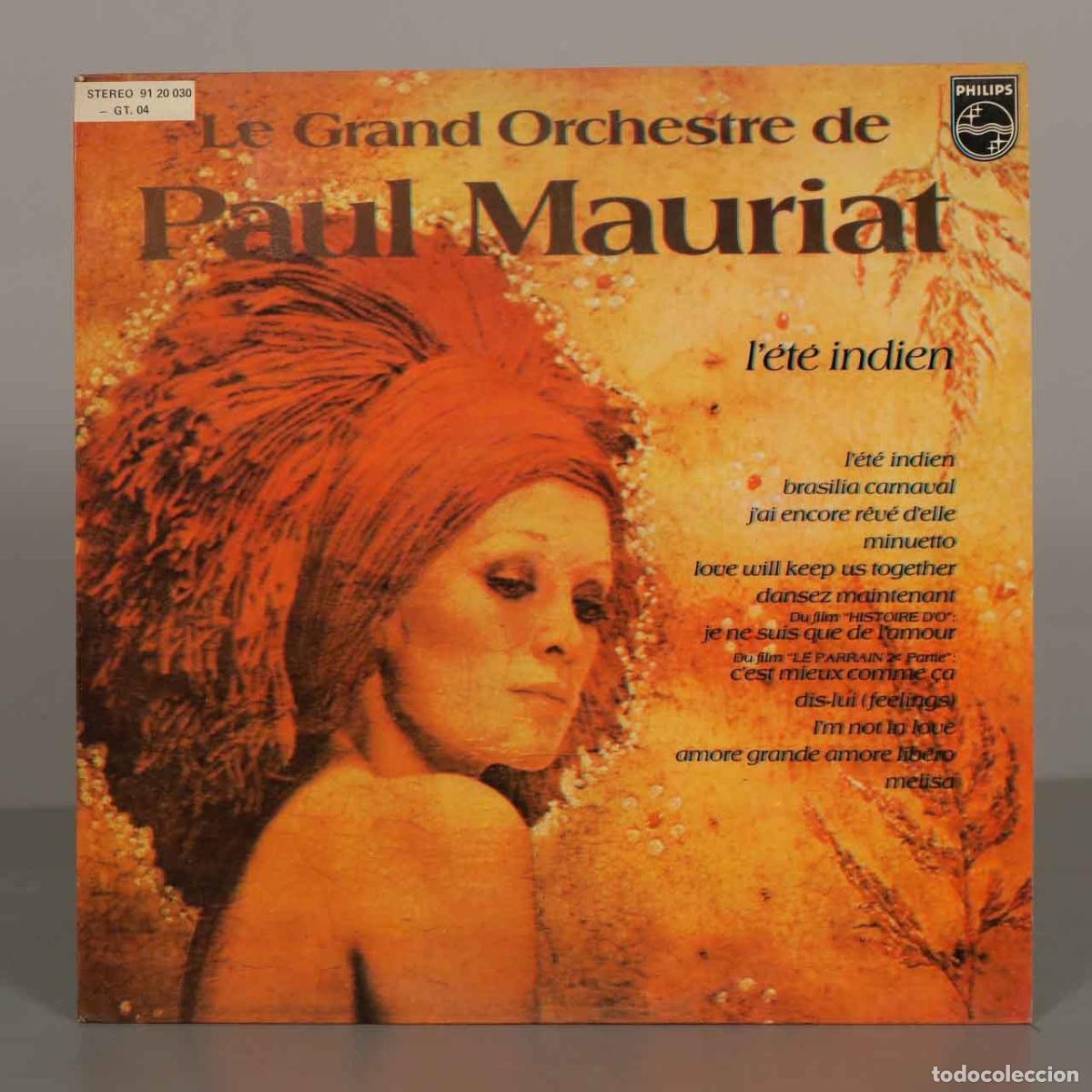 Discos de vinilo: LP. L&acute;&eacute;t&eacute; indien - Le Grand Orchestre de Paul Mauriat
