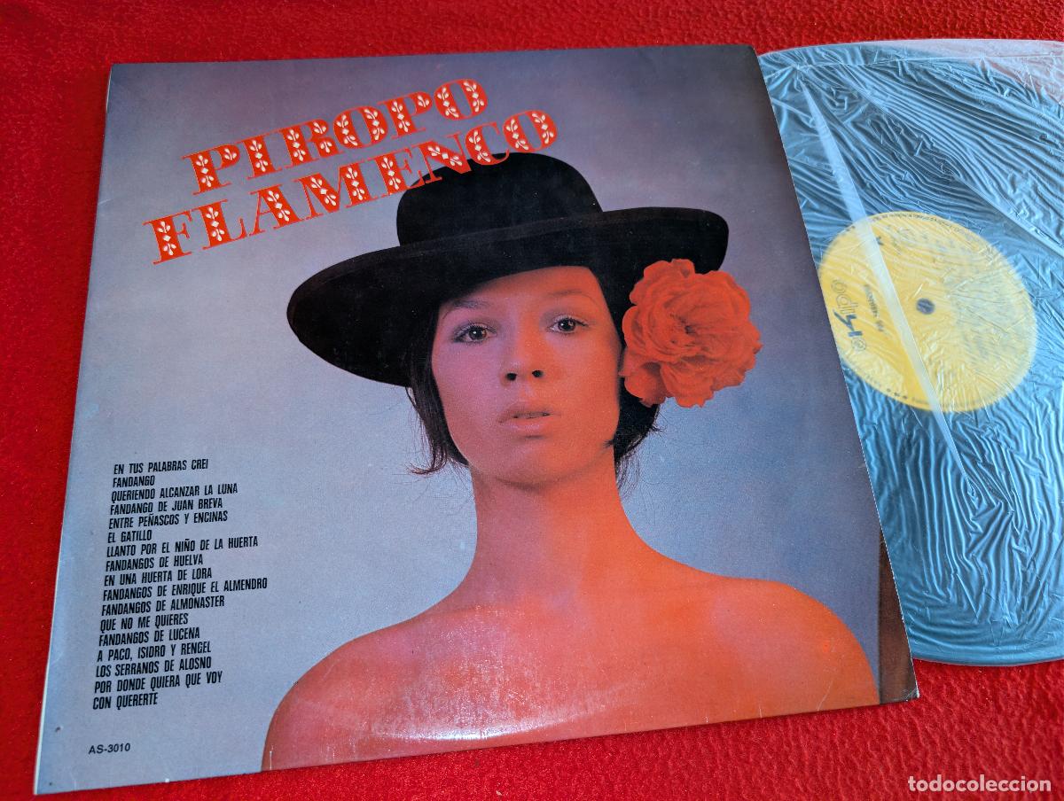 Discos de vinilo: ADOLFO EL SEVILLANO Y SU GRUPO FLAMENCO ...por fandangos Piropo flamenco LP 1969 Ekipo