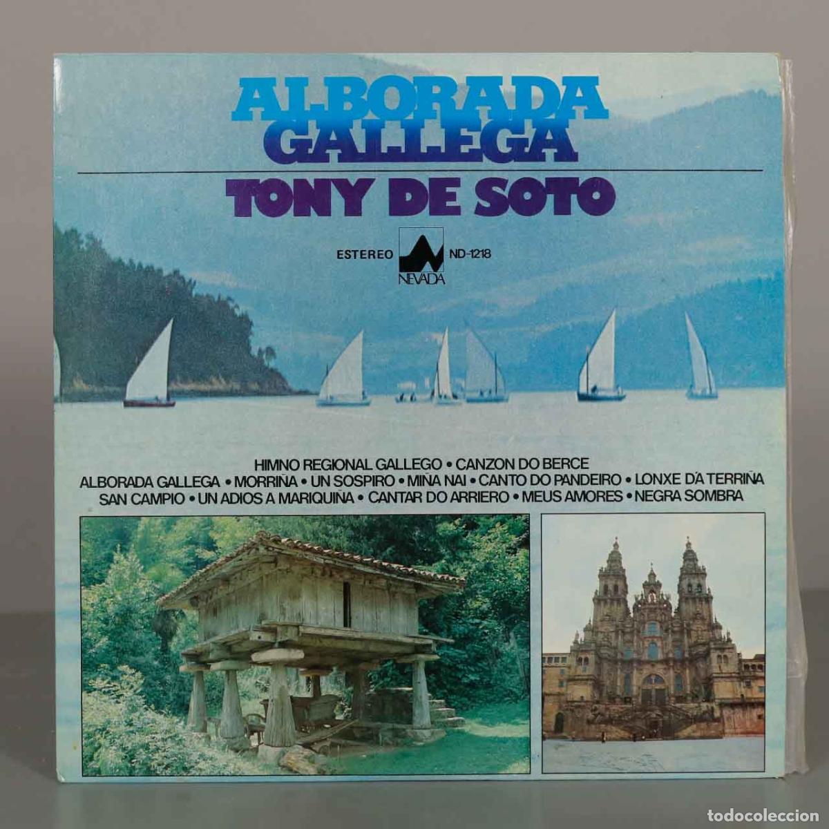 Discos de vinilo: LP. Alborada Gallega - Tony de Soto