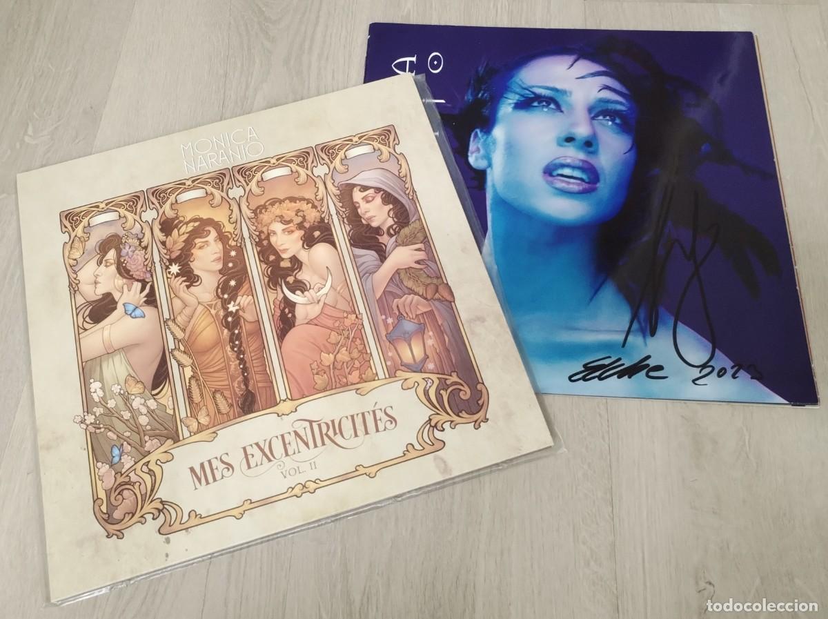 Discos de vinilo: MONICA NARANJO - MES EXCENTRICITES . VOL.II ..LP VINILO COLOREADO - ENCARTE - NUEVO + LIBRO FIRMADO