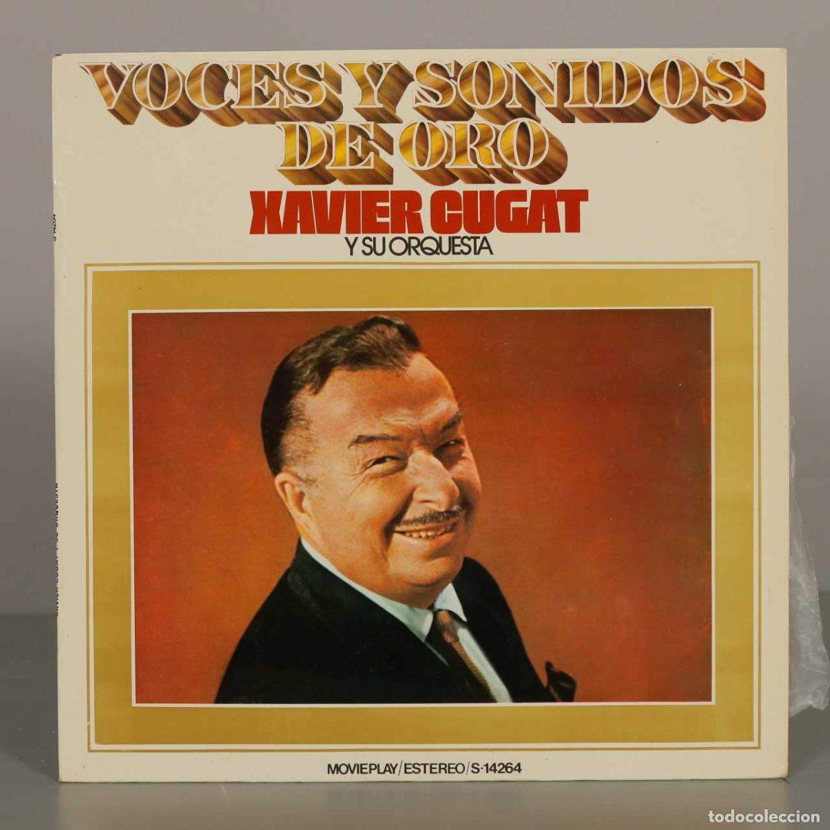 Discos de vinilo: LP. Voces y sonidos de oro - Xavier Cugat y su orquesta