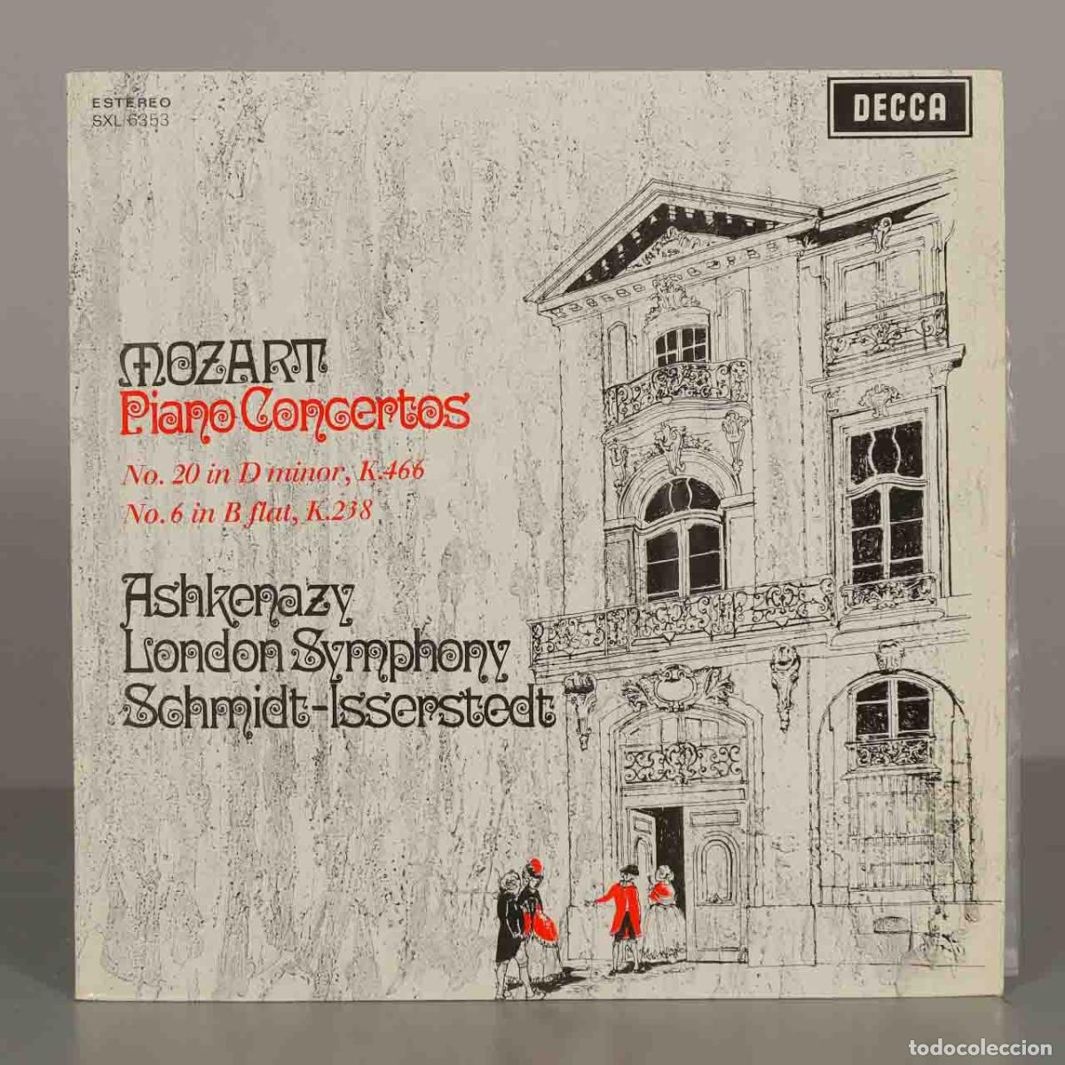 Discos de vinilo: LP. Mozart: Piano Concertos No. 20 and 6 - Vladimir Ashkenazy, Schmidt-Isserstedt