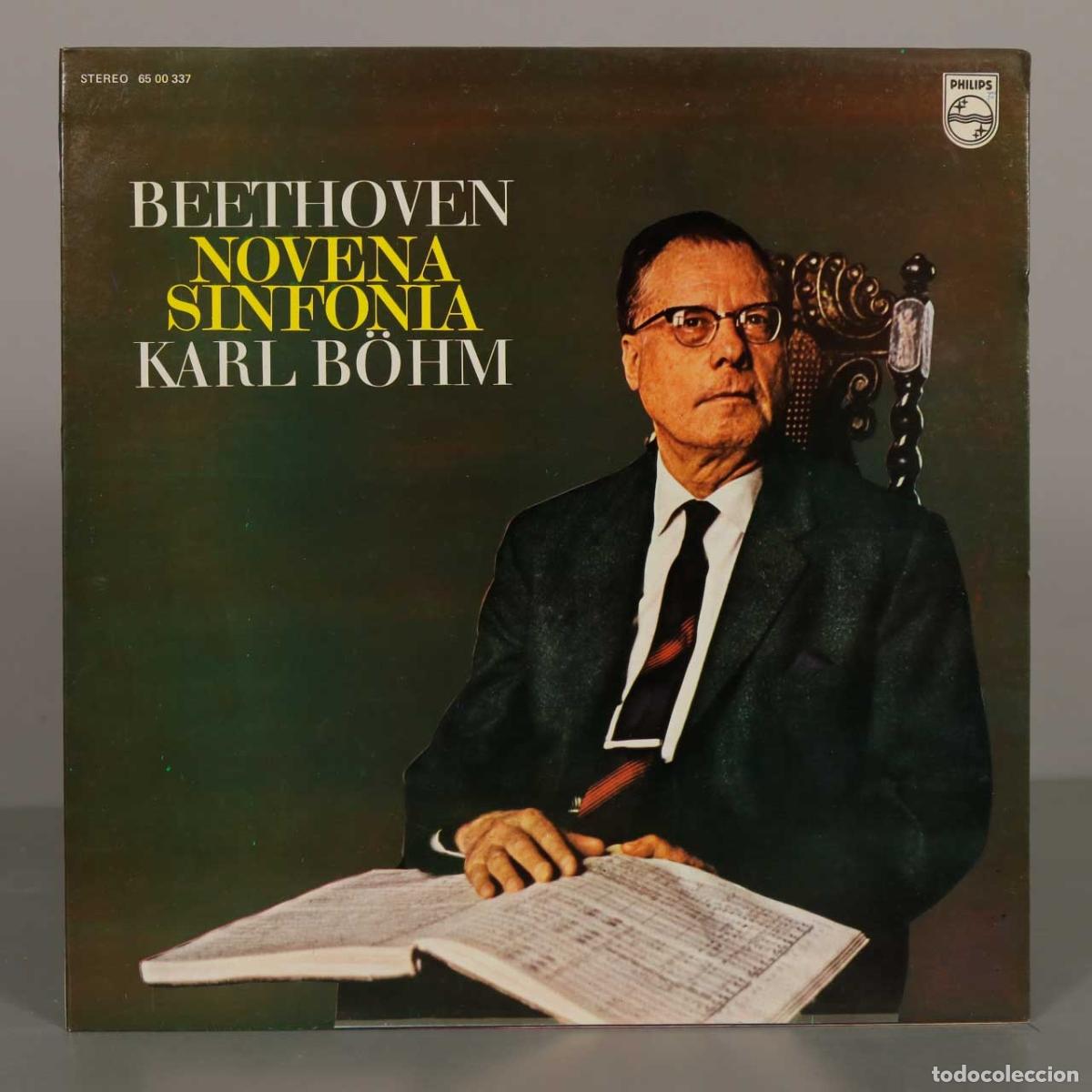 Discos de vinilo: LP. Beethoven: Novena Sinfonia - Karl B&ouml;hm, Gwyneth Jones, Tatiana Troyanos, Jess Thomas,