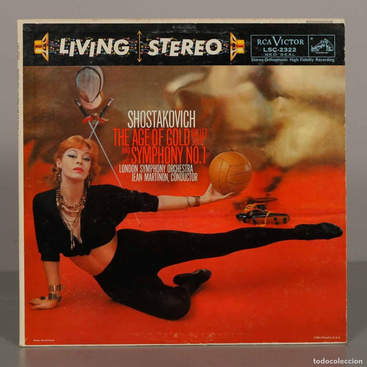 Discos de vinilo: LP. Shostakovich: The Age of Gold - Symphony No. 1 - London Symphony Orchestra, Jean Martinon - RCA