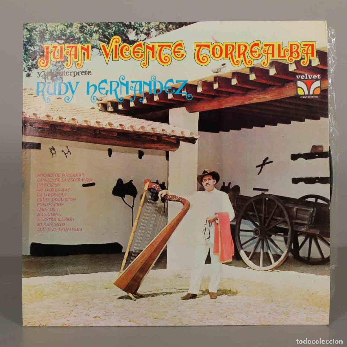 Discos de vinilo: LP. Juan Vicente Torrealba, Rudy Hern&aacute;ndez - Velvet