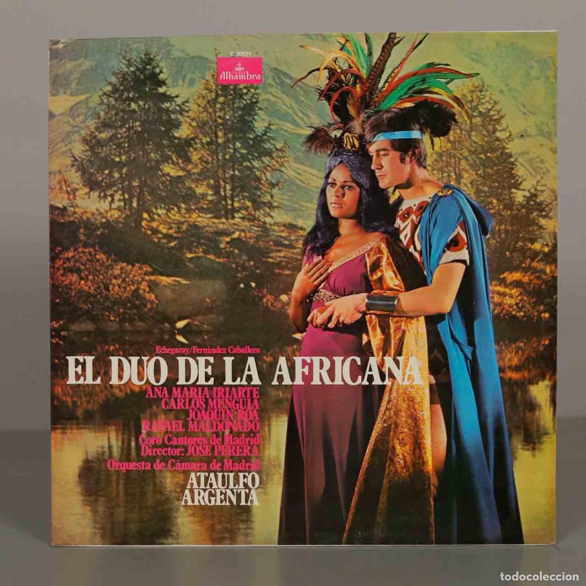 Discos de vinilo: LP. El D&uacute;o de la Africana - Miguel Echegaray, Manuel Fern&aacute;ndez Caballero, Ana Mar&iacute;a Iriarte, Carlos