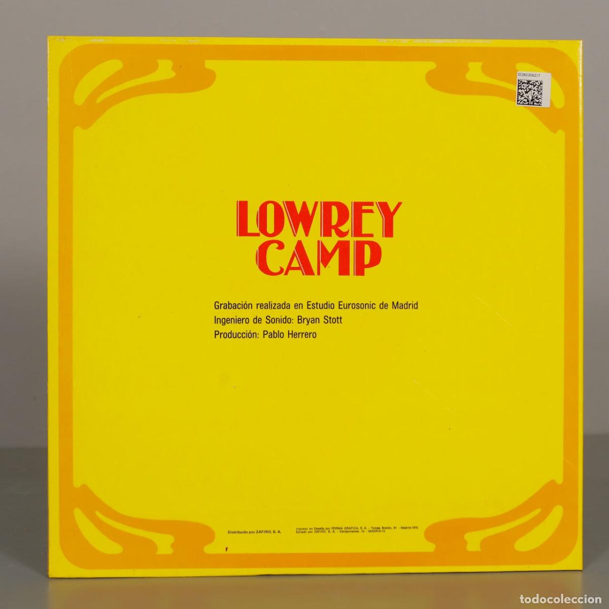 Discos de vinilo: LP. Lowrey Camp - Jose Manuel Del Moral - Foto 2