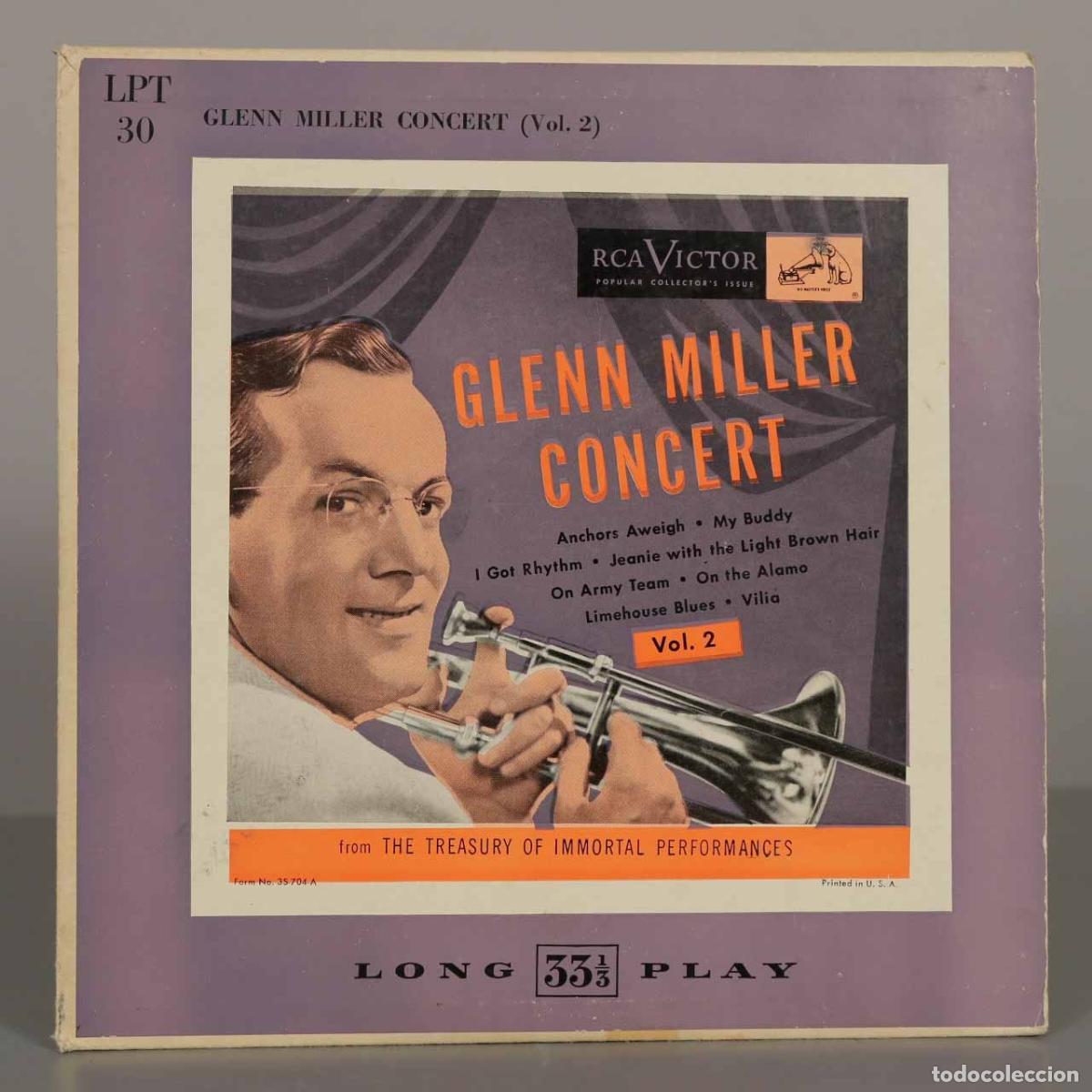 Discos de vinilo: LP. Glenn Miller Concert (Vol. 2) - Glenn Miller And His Orchestra - RCA Victor