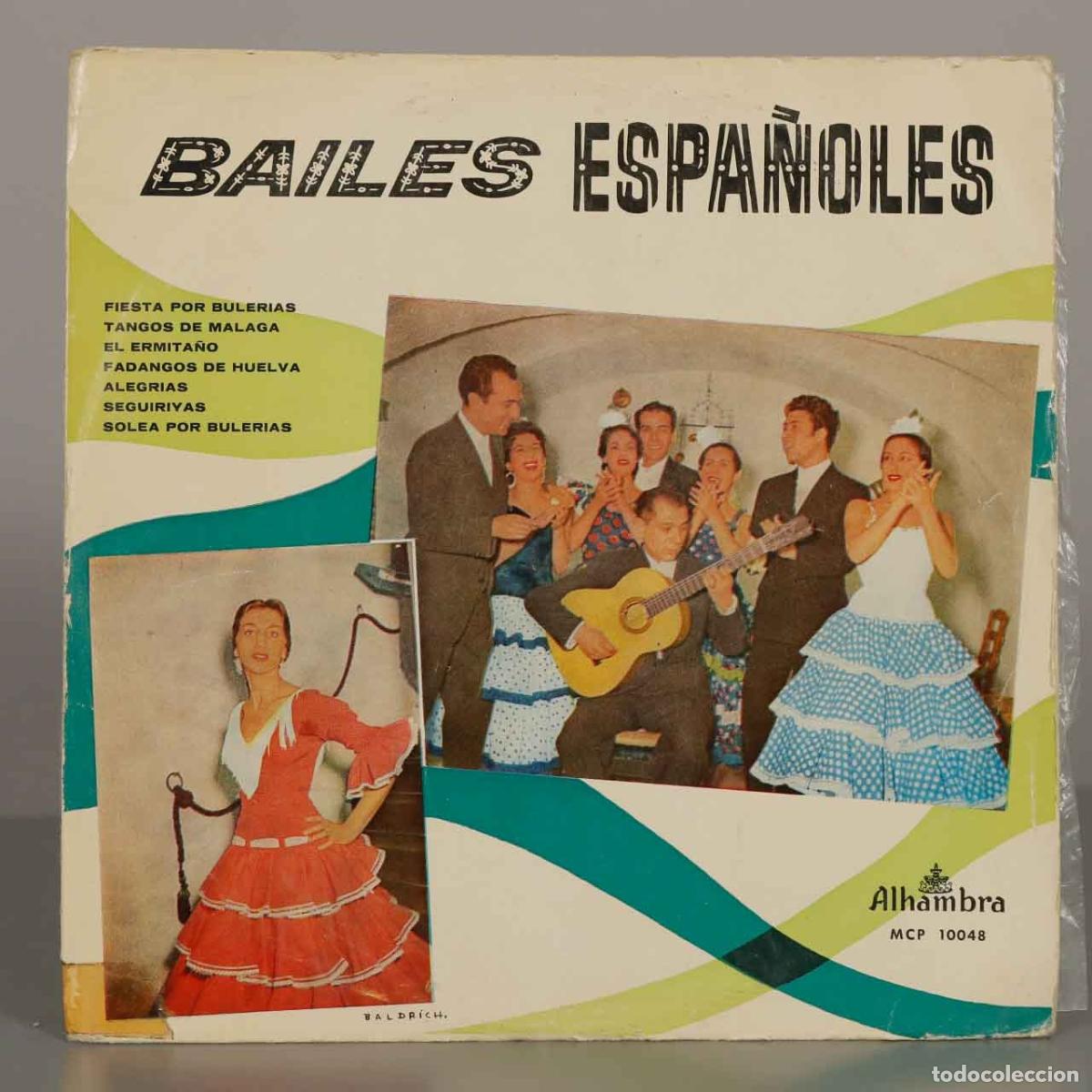 Discos de vinilo: LP. Bailes Espa&ntilde;oles - Alhambra
